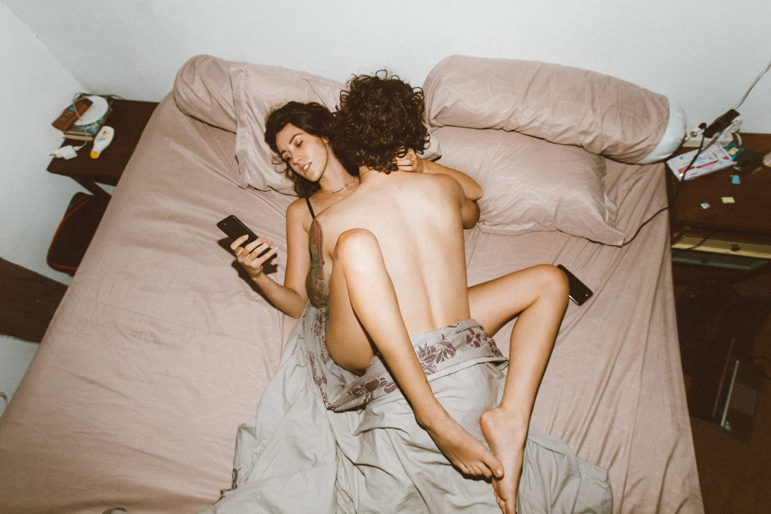 couple having sex missionary position